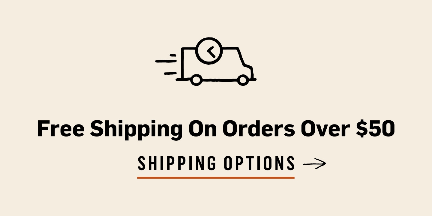 Free Shipping Over 50